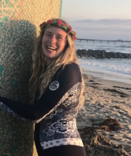 Book an Appointment with Meg Martin for 1:1 surf therapy and somatic art based talk therapy